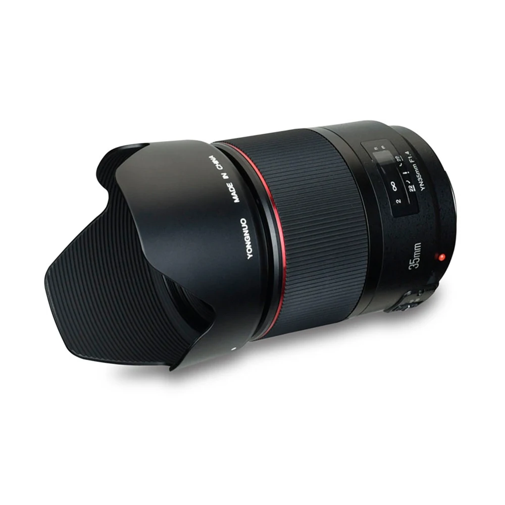 Широкоугольный объектив YONGNUO YN 35 мм F1.4 с полным каркасом для цифровых зеркальных