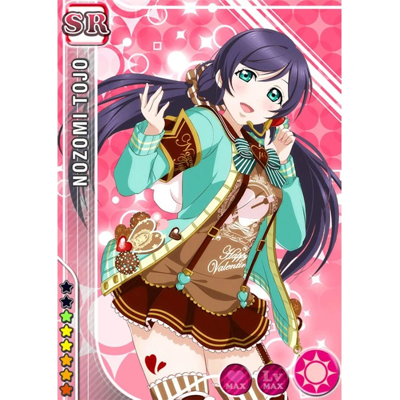 Распродажа (размер L) Аниме LoveLive День Святого Валентина Tojo Nozomi Косплей Костюм