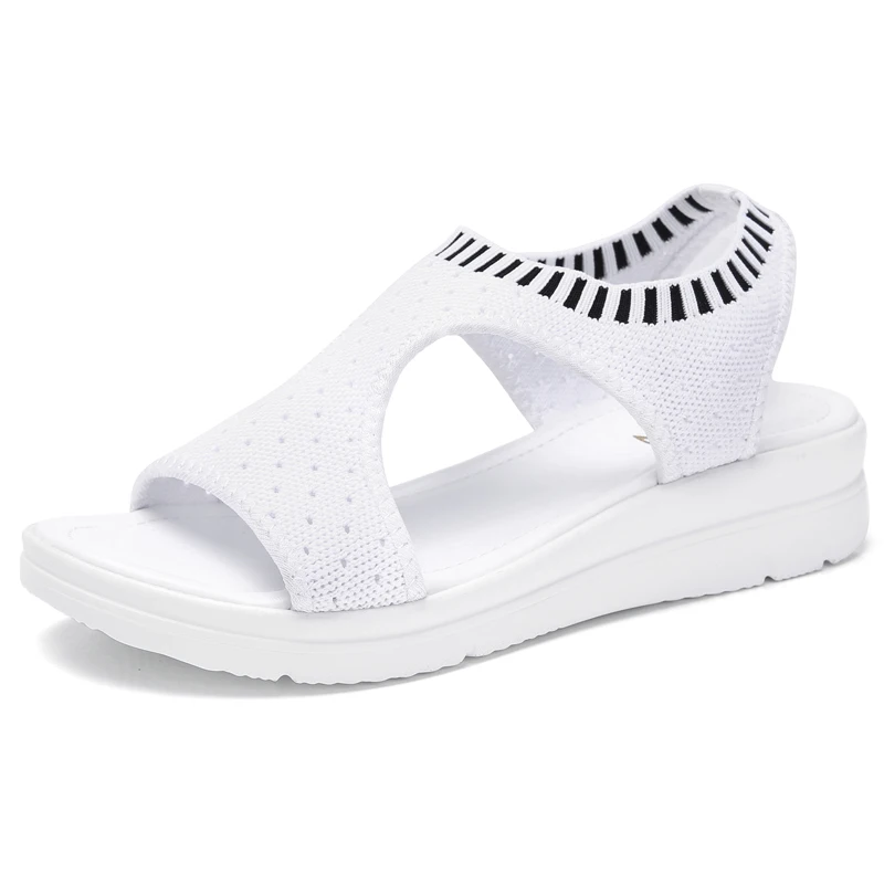 YETRREG/летние женские модные повседневные сандалии Новинка удобные босоножки на