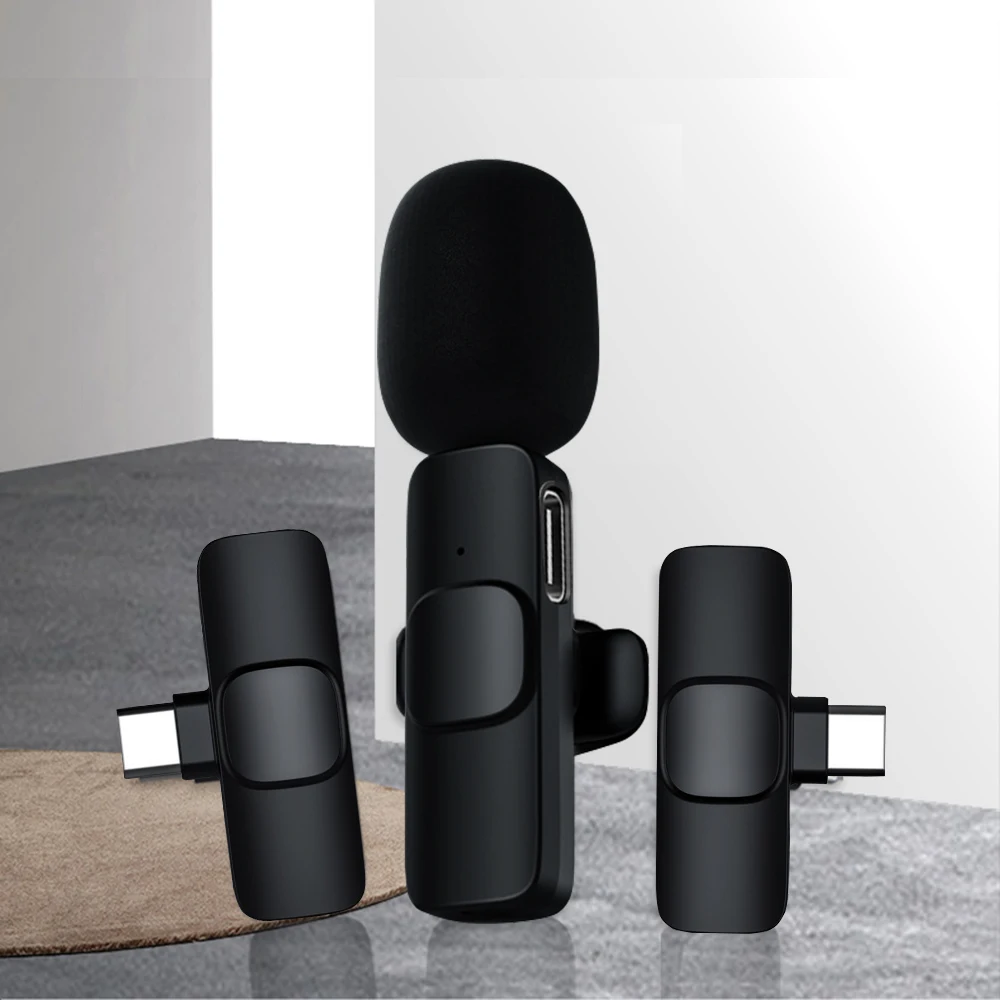 Беспроводной петличный микрофон портативный мини-микрофон для записи видео Youtube