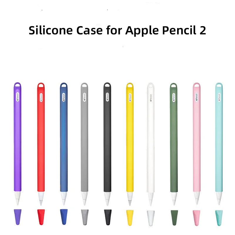 Чехол для Apple Pencil 1 2 мягкий силиконовый чехол защитный 1-го поколения | Мобильные