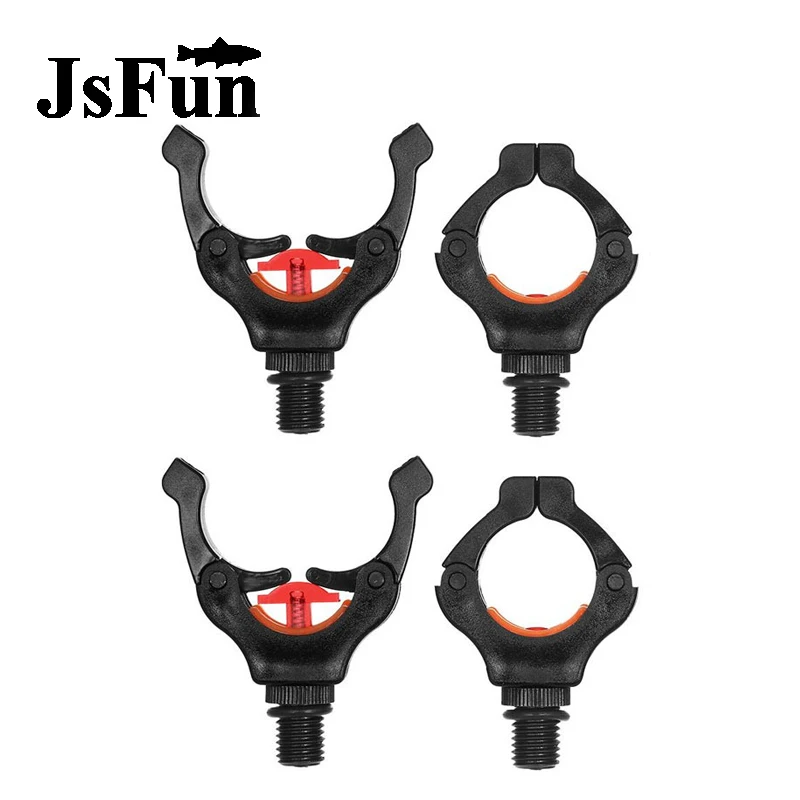 

4pcs Carp Fishing Rod Pod Rest Head Rod Holder Rest Rack Clips Magnet Gripper Fishing Accessories FO380