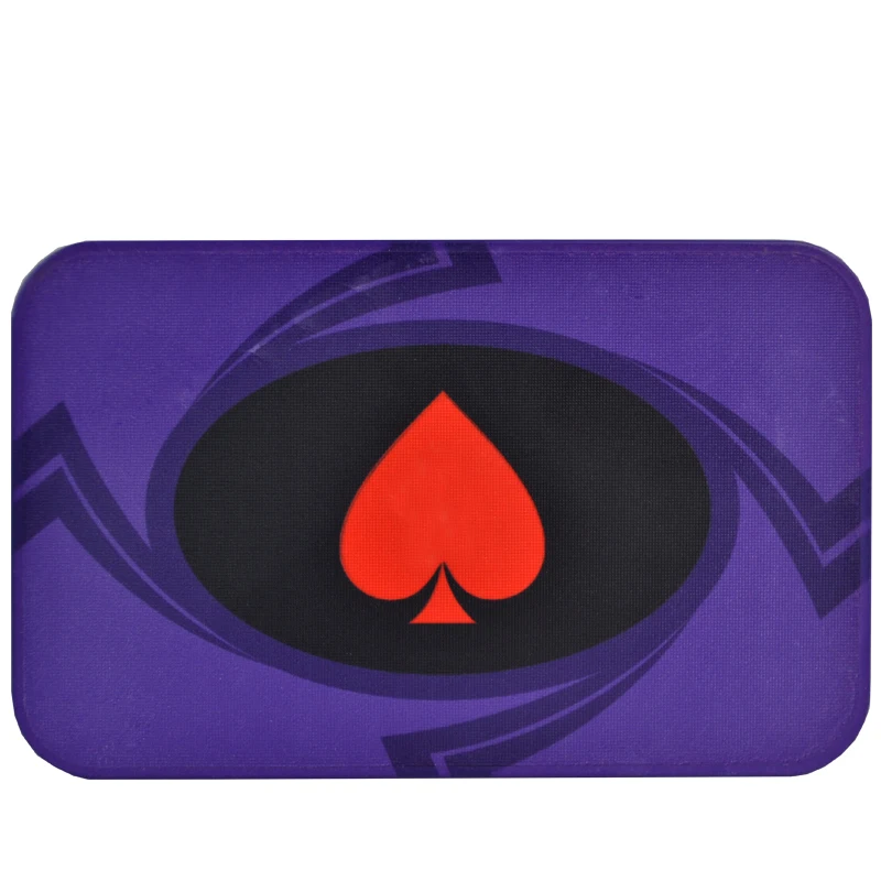 purple 20 шт Персиковое сердце Техасский Холдем баккара казино керамические фишки для покера набор фишек для покера без номинала настраиваемые 8 цветов - Цвет: purple