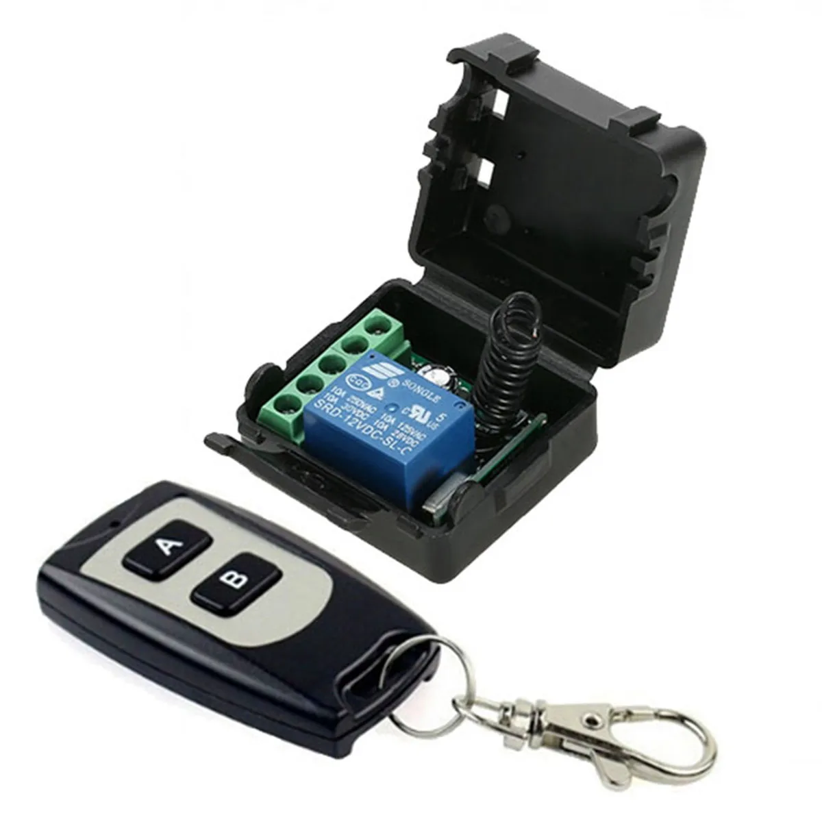 12 В беспроводной пульт дистанционного управления релейный модуль приемника