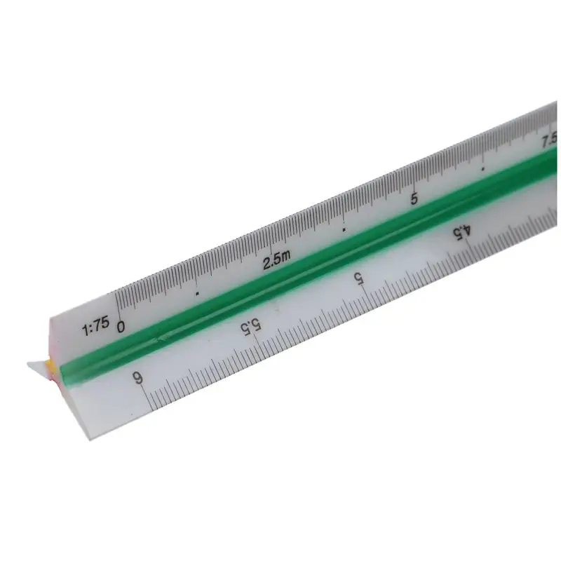 

1:20 1:25 1:50 1:75 1:100 1:125 Engineer Metric Triangular Scale Ruler