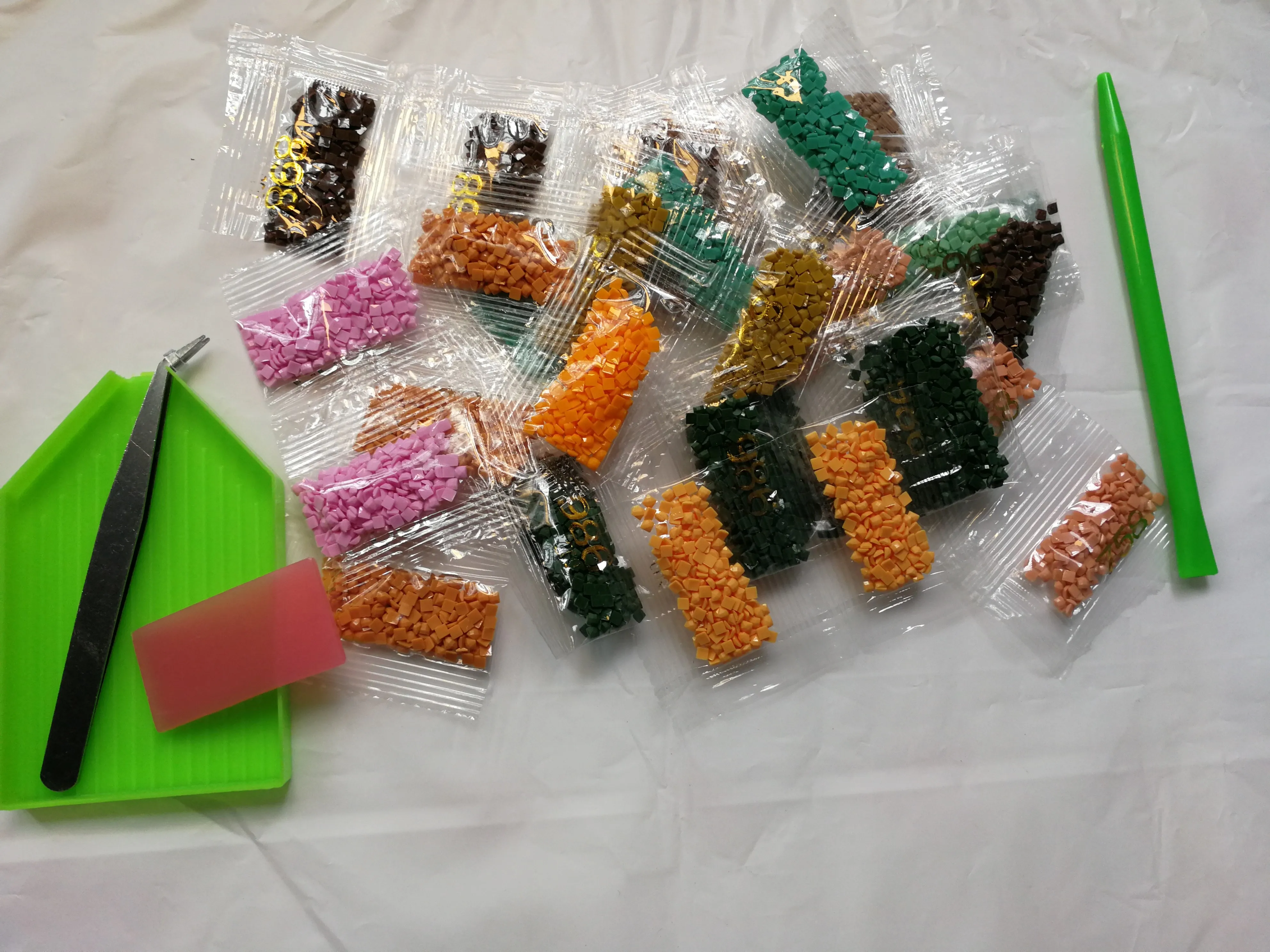 

Square Diamond Paintings Animal Pattern Lion Mosaic Kits Sewing Tools For Holiday DIY Gifts Diamond Painting for kids