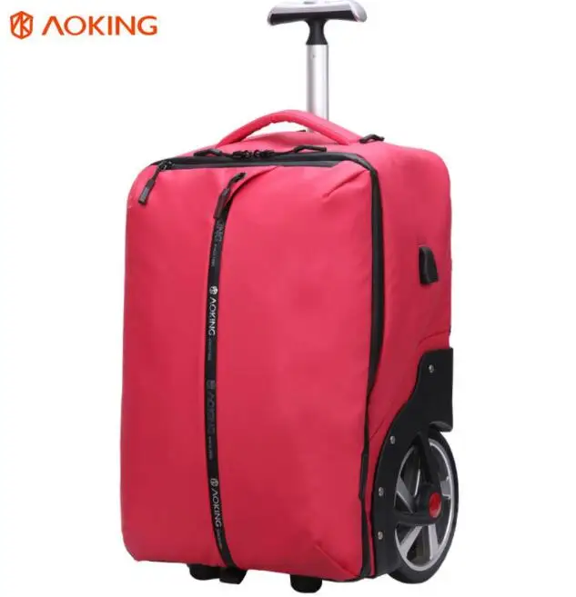 Женский дорожный рюкзак на колесиках чемодан деловая сумка колесиках|Дорожные