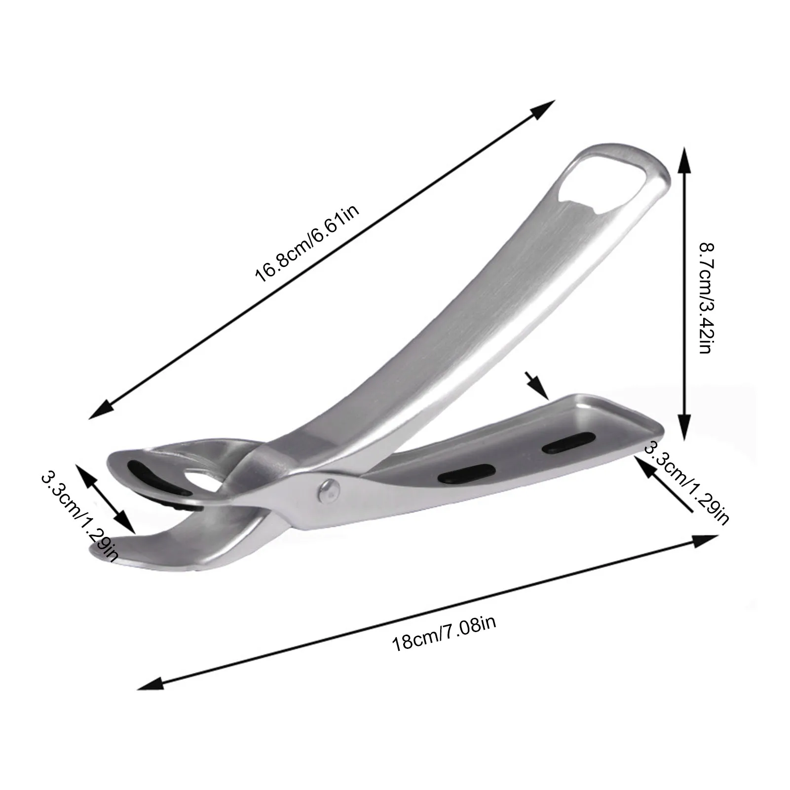 

Bowl Spoon Utensil Holder Dish Clamp Pot Pan Gripper Clip Hot Dish Plate Bowl Clip Tongs Silicone Handle Kitchen Tool Supplies
