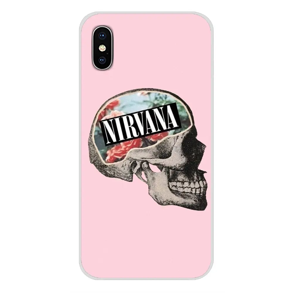 For Oneplus 3T 5T 6T Nokia 2 3 5 6 8 9 230 3310 2.1 3.1 5.1 7 Plus 2017 2018 NIRVANA Rock Roll Band Soft Transparent Cases Cover | Мобильные