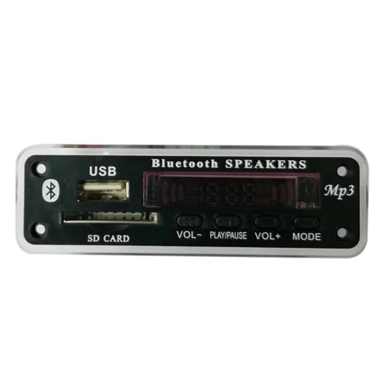 Dc 5V/12V Bluetooth 5.0 Audio Decoder Board Module Usb Aux Sd Fm Radio Lossless Mp3/Wma/Wav/Flac/Ape Modul | Автомобили и