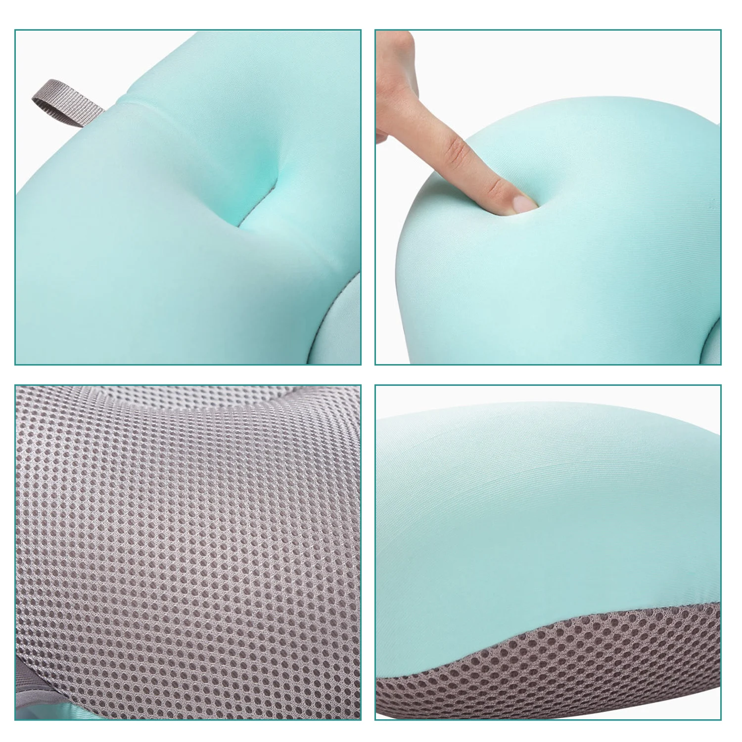 Плавающий Противоскользящий детский коврик для ванной подушка душа малыша губка