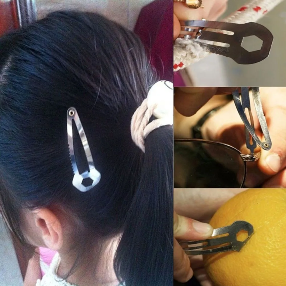 Женская заколка для волос самообороны из нержавеющей стали | Безопасность и