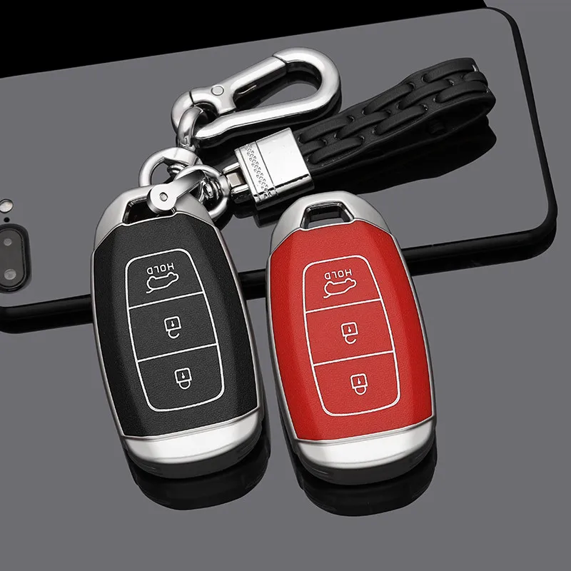 

Car key case for hyundai solaris i10 i40 i20 i30 creta tucson santa fe ix35 ix25 elantra sonata kona 2008 verna accent matrix