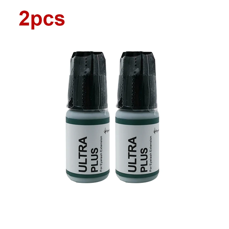 

2pcs Original Korea Ultra Plus Glue 5ml For Eyelash Extension Professional Use Fast Drying Lower Irritation Eyelash Extension