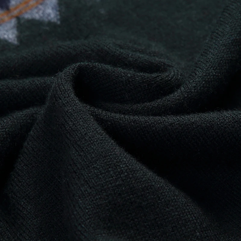 

Mens Jumpers Sweaters Autumn Winter O Neck Sweater Dress Thick Knitted Casual Long Sleeve 100% Wool Pullover Men Jersey Clothing