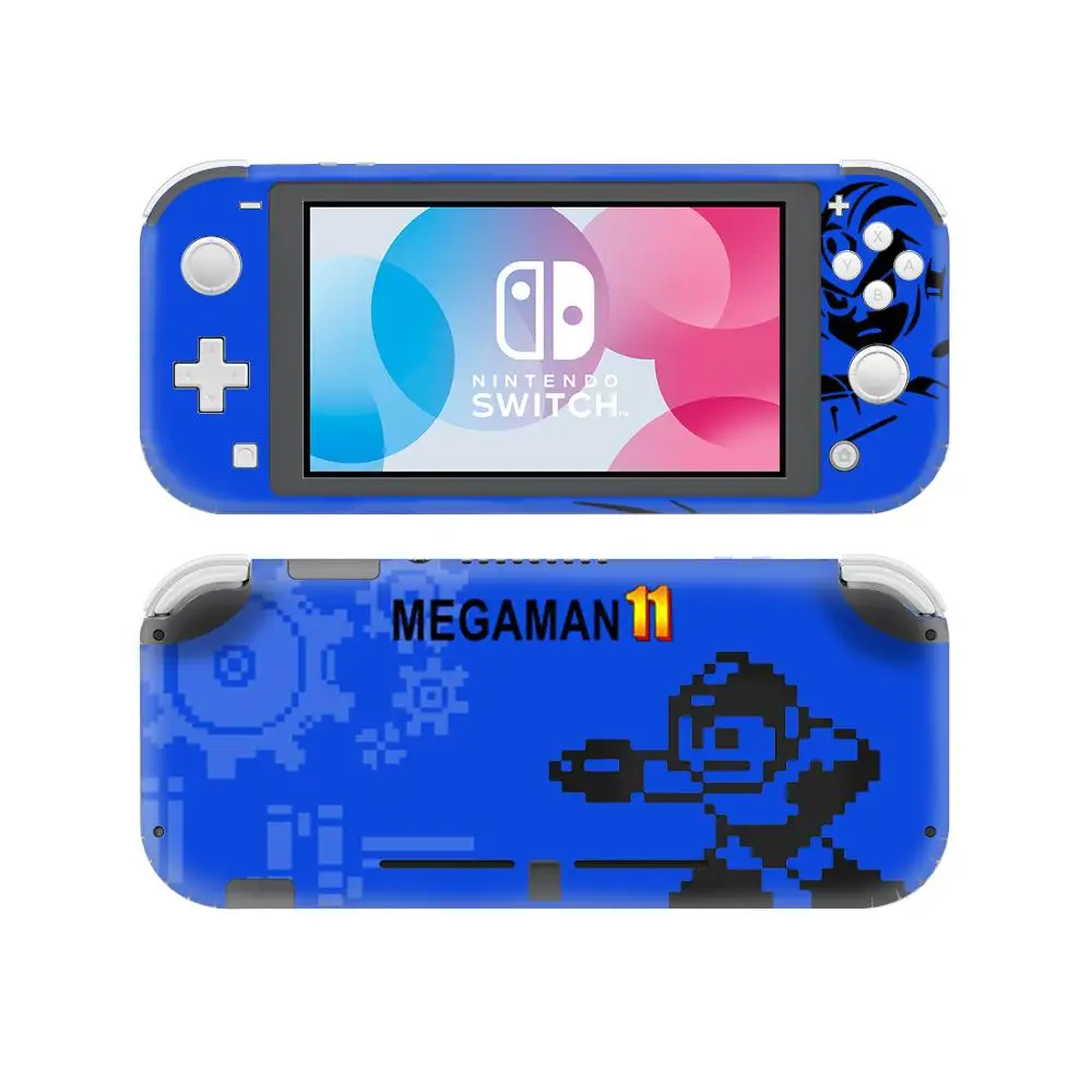 Mega Man 11 наклейка для консоли Nintendo Switch Lite и контроллера Joy con Lite|Наклейки| |