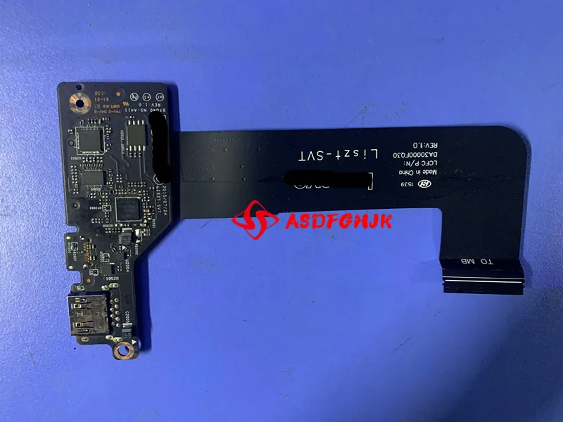 

Free shipping for Lenovo Yoga 900-13ISK Yoga 900-13 USB board YOGA 900-13 BYG40 NS-A411 REV 1.0 WITH CABLE 100% working