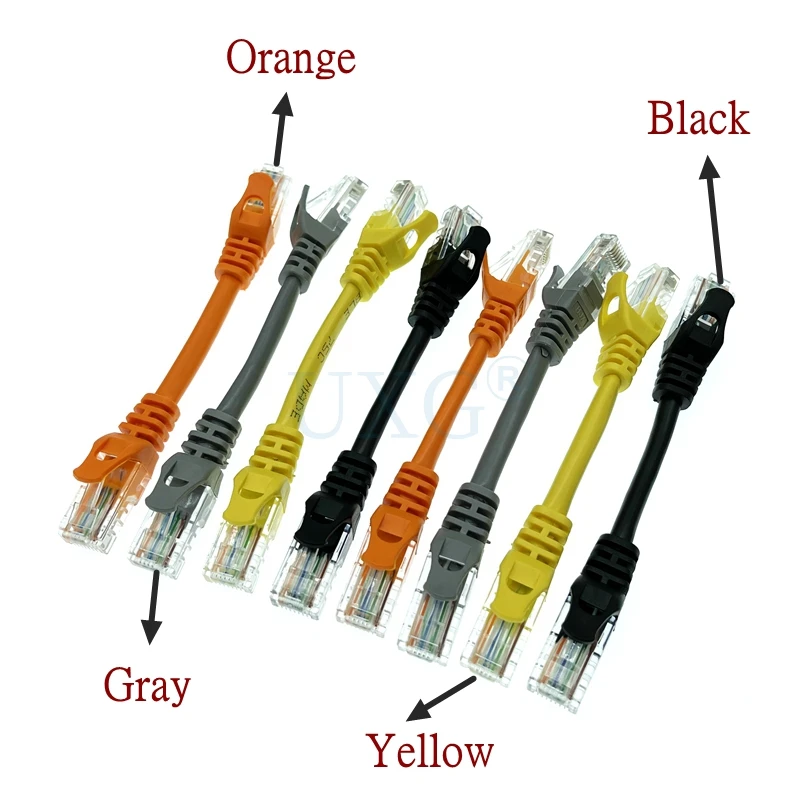 Сетевой кабель CAT5e Ethernet UTP 5 шт. папа-Папа гигабитный патч-корд RJ45 витая пара GigE Lan