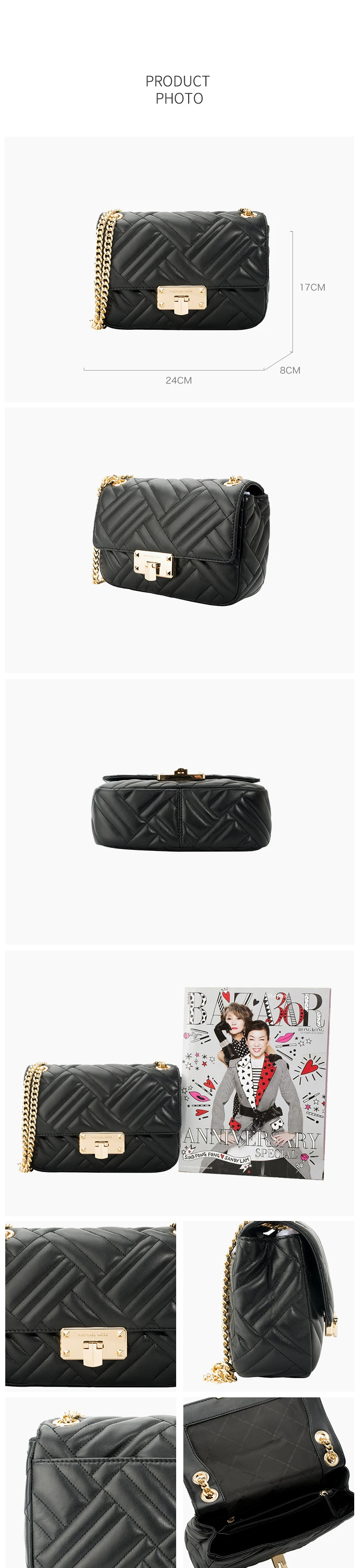 Майкл Корс TASCHE сумка Vivienne MD Shoulder Flap 35H8AVAF2T/35S9GP6F2T/35S9SP6F2T/35F9SP6F2M