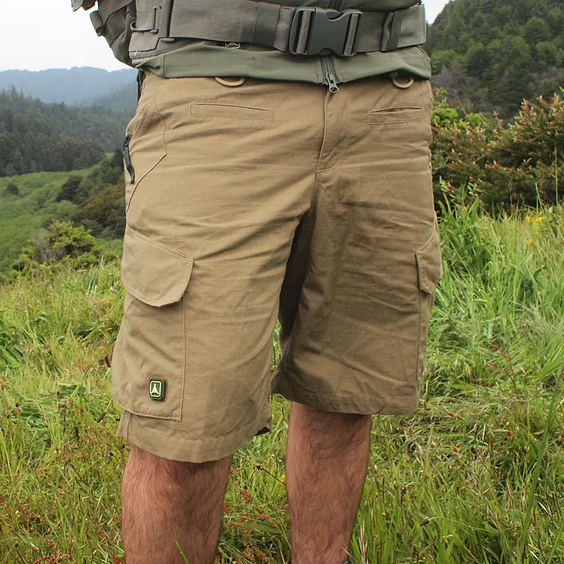 

High Quality Military Summer Leisure Mens Shorts Homens Rangers More Bags Tactical Combat Men Military Bermuda Cotton Shorts