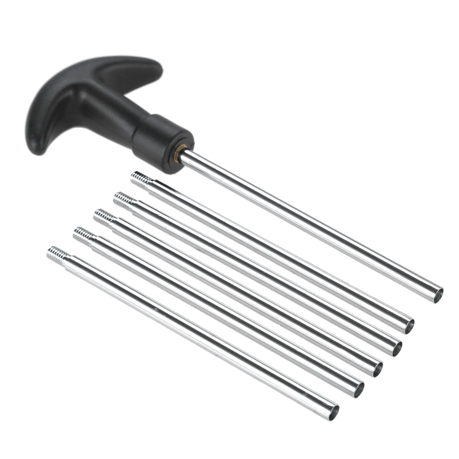 7 шт. 5 мм алюминиевые вращающиеся стержни для пистолета чистящие пруты набор