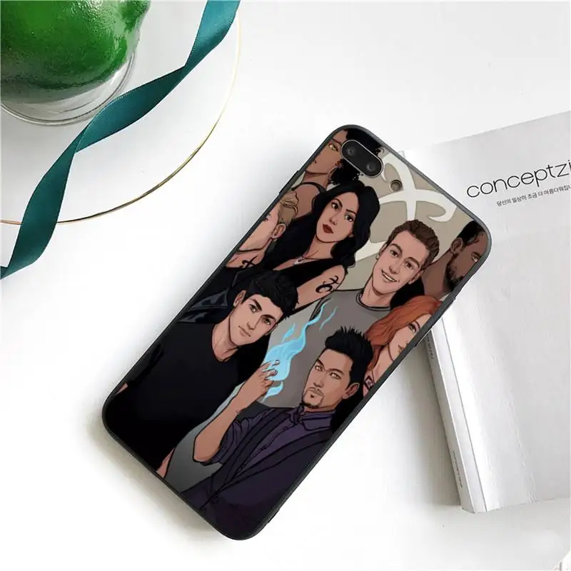 Чехол YNDFCNB для iPhone 8 7 6 6S Plus 5 5S SE 2020 11 11pro max XR X XS MAX черный | Мобильные телефоны и