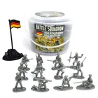 Экшн-фигурки рыцари-воины, лошади, игрушечные солдаты, набор мини-моделей в стиле милитари, детские игрушки, подарок, декор для детей и взрослых, 100 шт.