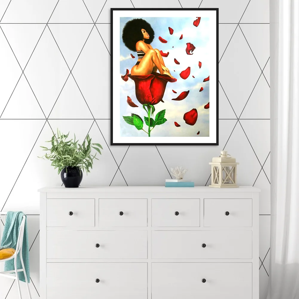 

5D DIY Full Drill Diamond Painting Novelty Women Cross Stitch Embroidery Mosaic DIYCraftCross Embroidery Eco-friendly