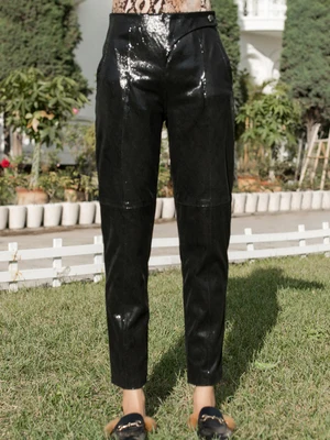 Натуральные Кожаные Брюки Купить