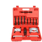 Съемник подшипников 14 шт., 2 размера, съемник подшипников, сплиттер 2, 3 дюйма, длинный зубчатый шкив