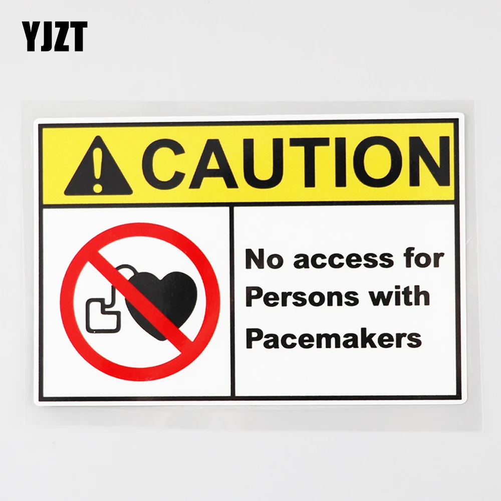 

Наклейка автомобильная YJZT без доступа для людей с маркерами, ПВХ, 14,4 см × 9,6 см, 12C-0576