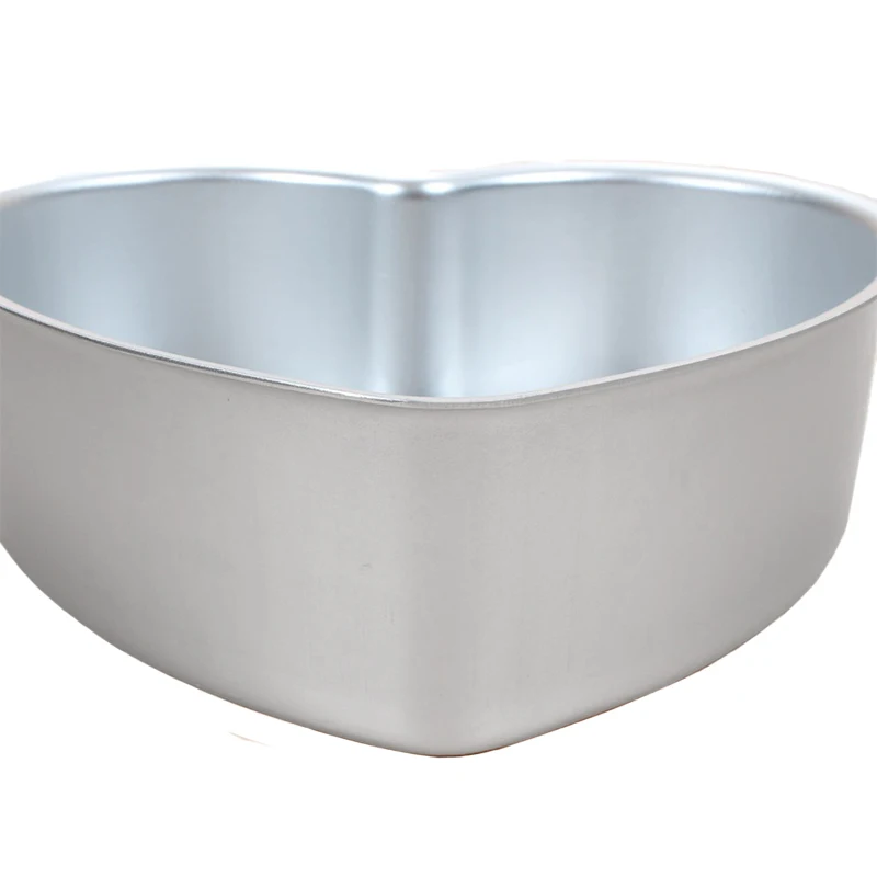 Алюминиевая форма в форме сердца для выпечки тортов инструмент простая