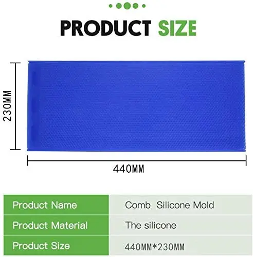 2 шт. резиновые пчелиный воск Пресс лист пресс-форма для тонального крема