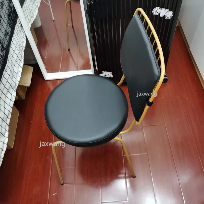 Скандинавский роскошный стул для столовой диван Настраиваемые маникюрные