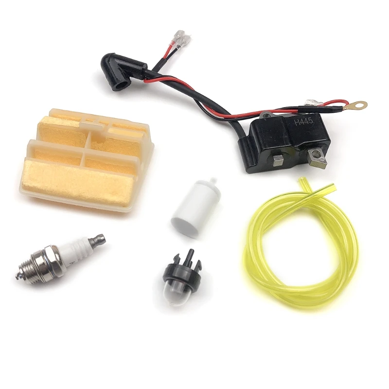 

Ignition Coil Air Filter Primer Bulb Spark Plug for 445 450 JONSERED 2245 2250 C P9YB