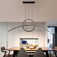 modern led round pendant light creative simple lamp living dining room bar loft indoor kitchen island led pendant lights