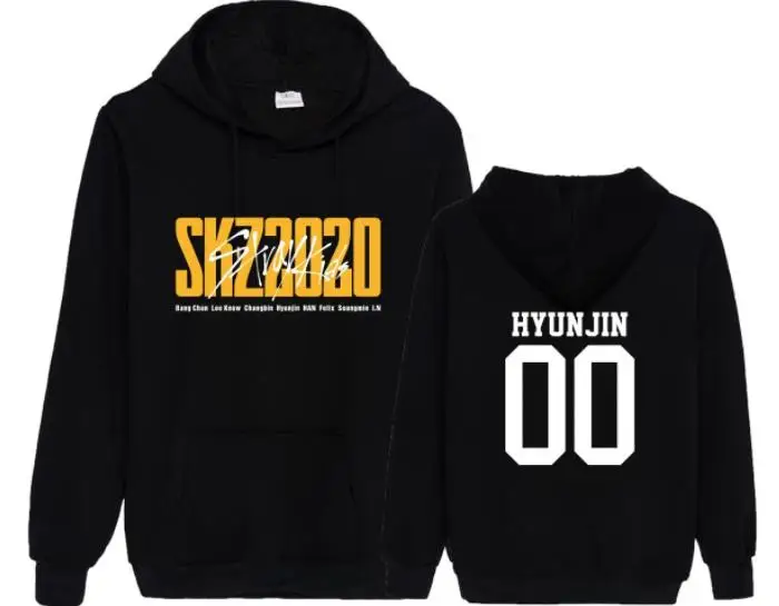 Новое поступление детские толстовки с надписью K-POP Straykids Stray Kids Skz2020 худи и