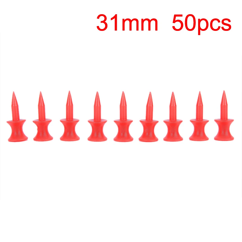 

50Pcs/set Plastic Golf Tees Golf Training Aids Outdoor Golfer Accessory For Golfer Portable Golf Tees