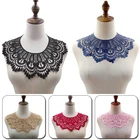 Женский кружевной воротник, вышитый воротник из высококачественной ткани