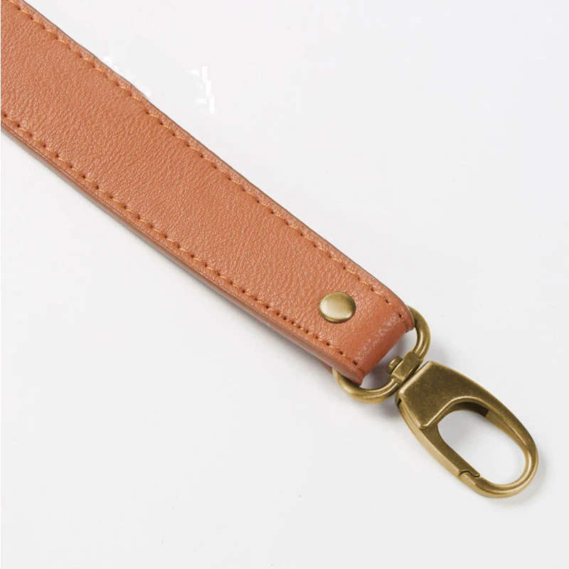 

34.5cm Solid Color PU Leather Handbang Strap DIY Replacement Bag Handles High Quality Women Purse Strap New Shoulder Strap 2021