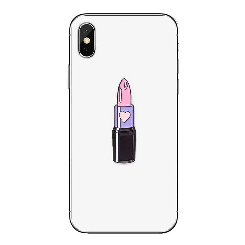 Красота макияж помада для любимых художественных прозрачных мягких чехлов Xiaomi