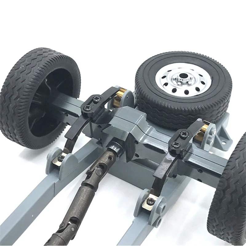

2 Set RC Car Part: 1 Set Upgrade Metal Driving Shaft Black & 1 Pcs Hardened Plastic Window Glass Windshield