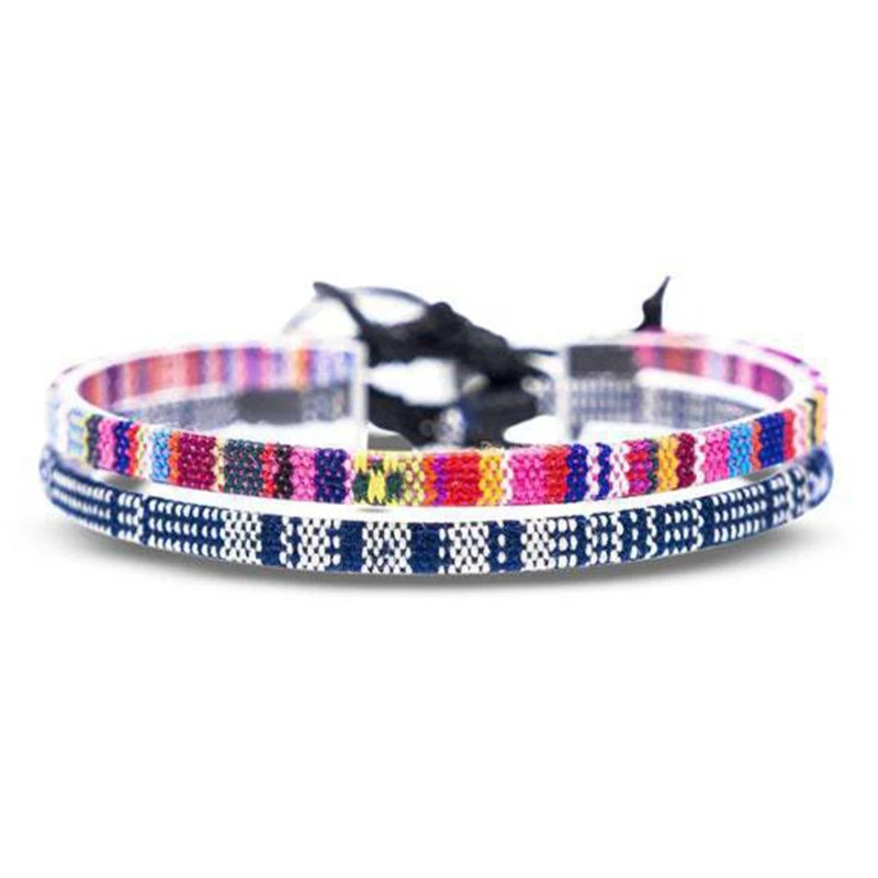 

Handmade Braided Double Layers Rainbow Foot Rope Anklet Surfer Beach Barefoot Ankle Bracelet Chain Foot Strap Jewelry for Women