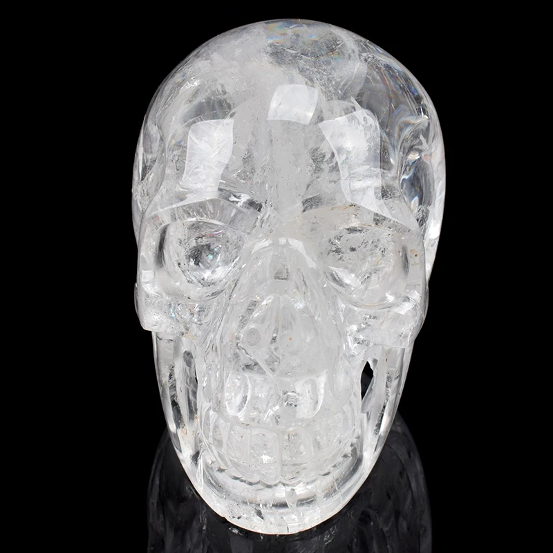 

Exquisite Hand Carved Crystal Craft Semi Precious Super Clear Quartz Skulls