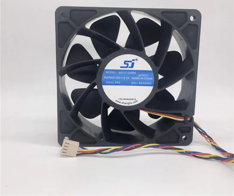 Вентилятор охлаждения SJ SG121238BS Ant S7S9T9L3 + Ji D3 Ma M3 2 7 A | Компьютеры и офис