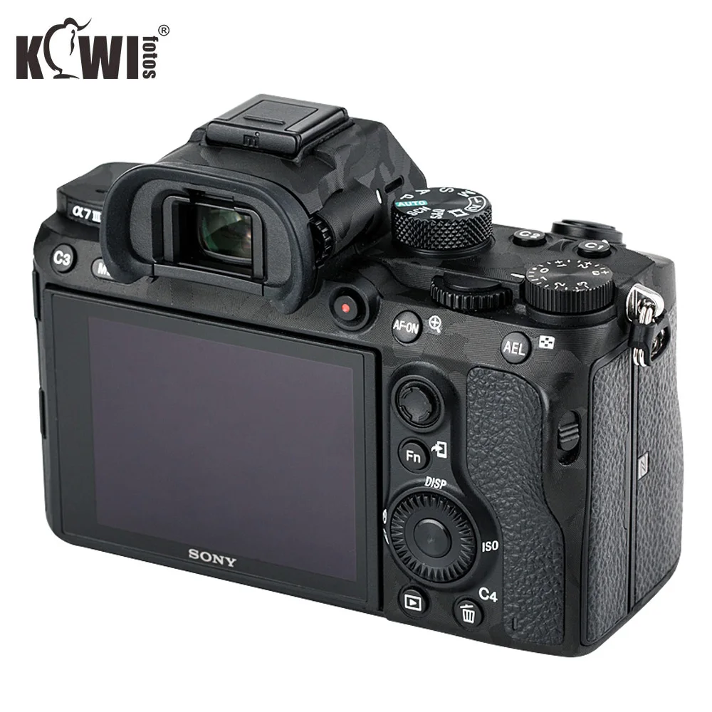 Киви Камера средства ухода за кожей защитная пленка комплект для sony A7 III A7R III A7III A7RIII A7M3 A7R3 Анти-Царапины 3M Стикеры тень черный