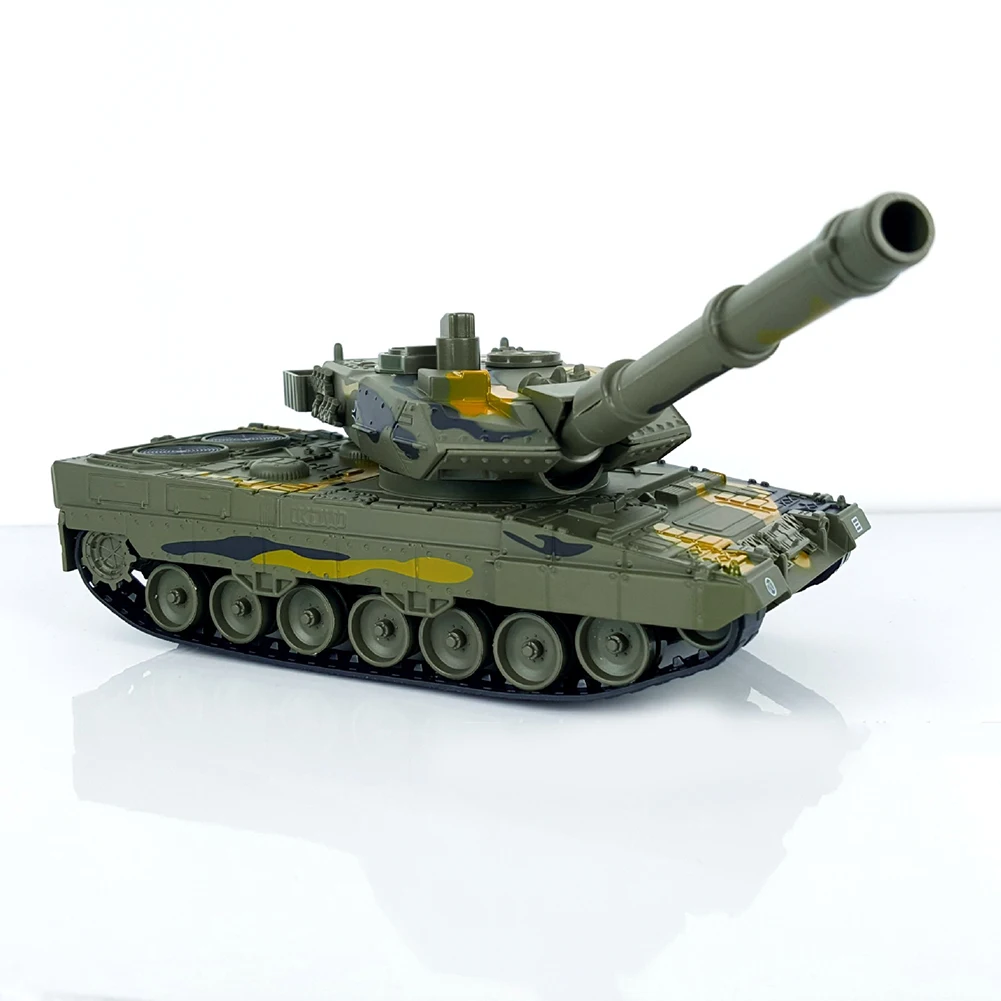 Модель немецкого танка с поворотным механизмом 2A6 1/40 дюймов автомобиль музыкой