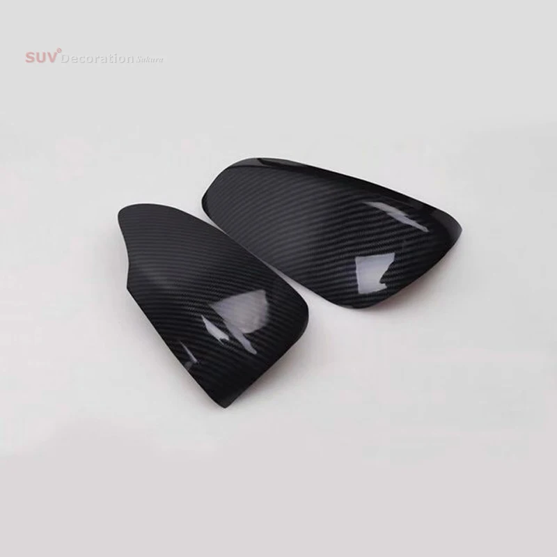 

ABS Exterior Car Accessories Rear Mirror Rearview Cover Trim 2PCS for Toyota Vios 1.5 G 2019 2020
