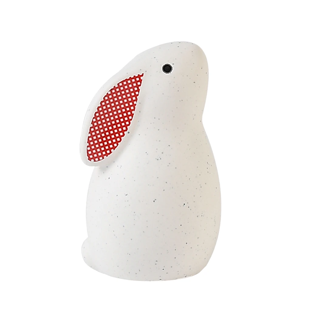 

Миниатюрная статуя кролика, керамическая фигурка кролика, миниатюрные игрушки-модели животных