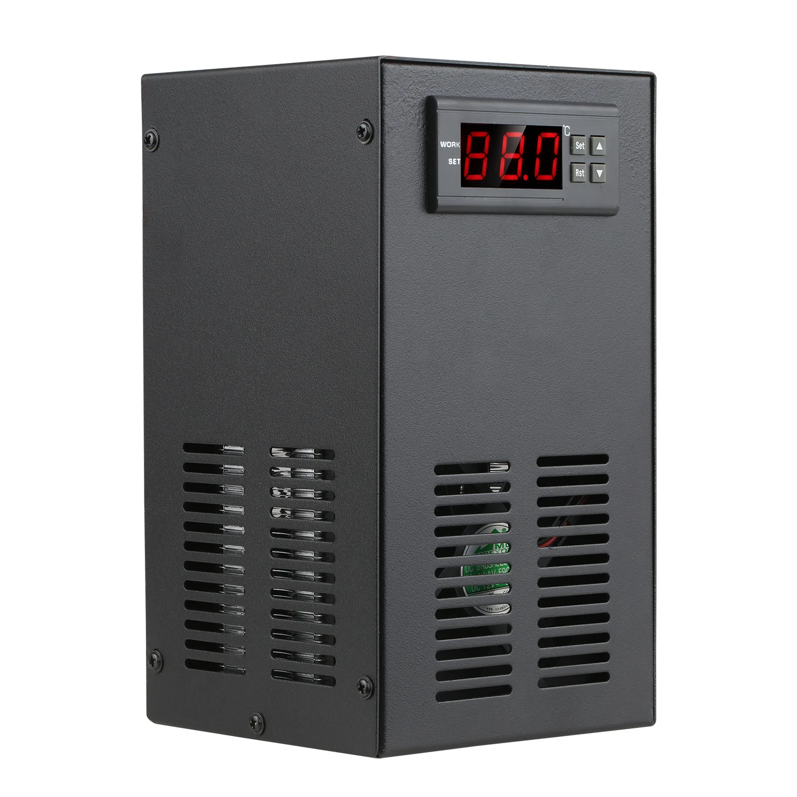 

Aquarium Chiller Aquarium Cooler LCD Display Quiet Fish Tank Cooling System 40L for Fish Water Grass Coral Shrimp Farming